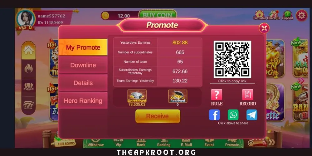 Wealth DT Game