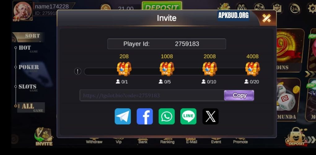 TG Slot Download Game